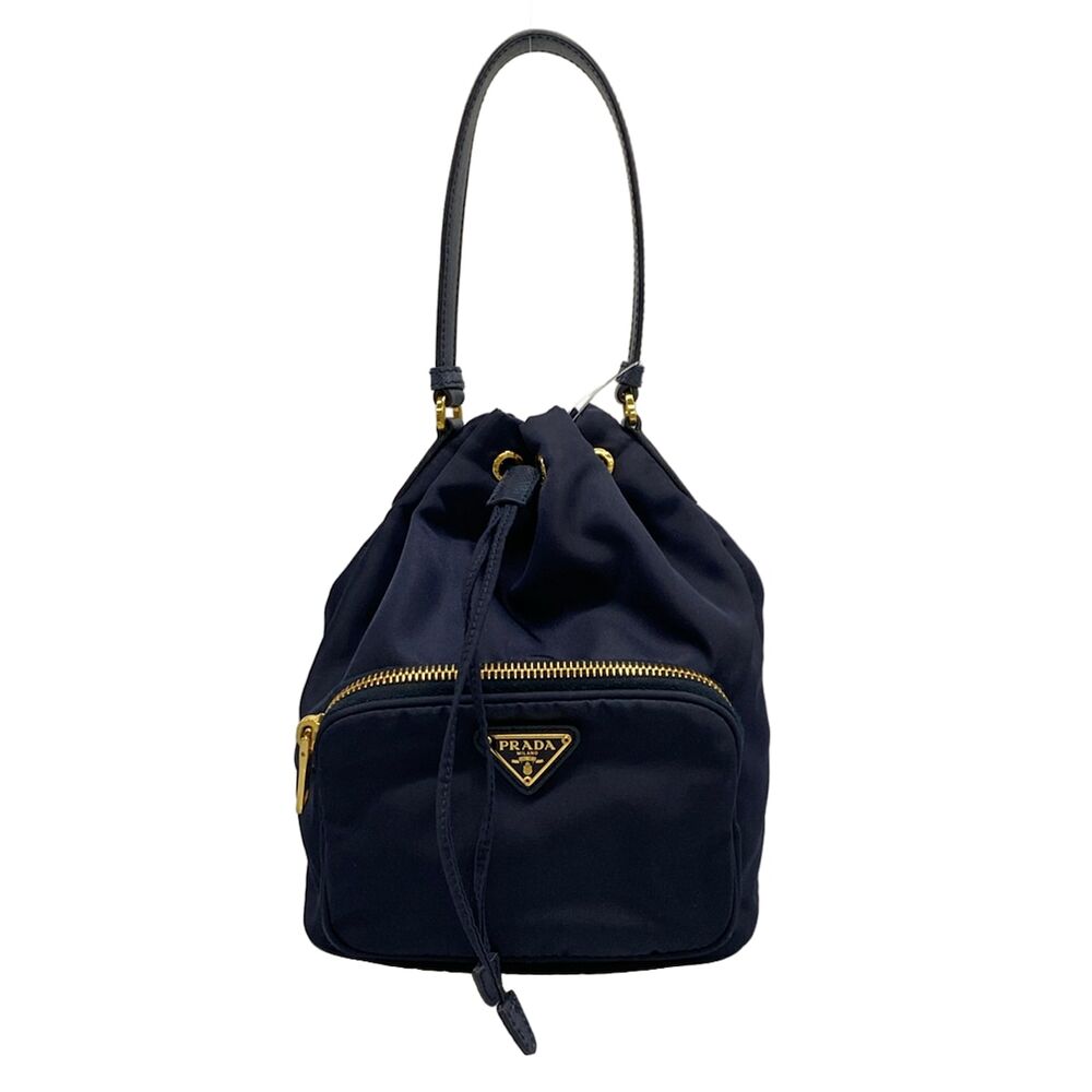 Prada Duetto Handbag 1BH038 Nylon Leather